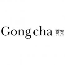 Gong cha 貢茶設計字