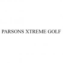 PARSONS XTREME GOLF
