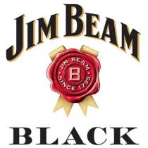 JIM BEAM BLACK with Medallion Design