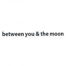 between you & the moon