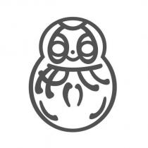 不倒翁圖