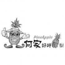 何家好呷鳳梨 PineApple 及圖