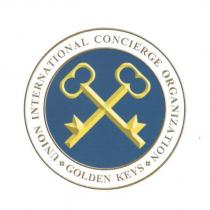 UNION INTERNATIONAL CONCIERGE ORGANIZATION GOLDEN KEYS 及圖