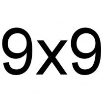 9x9