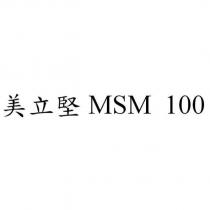 美立堅 MSM 100