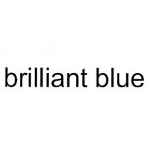 brilliant blue