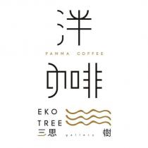 泮咖啡 PAMMA COFFEE 三思 樹 EKO TREE gallery 設計字及圖