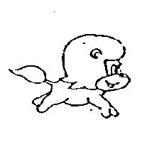 獅子圖形