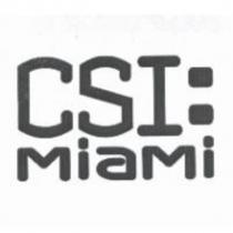 CSI: MIAMI & Design