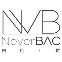 NVB NeverBAC 白色工坊及設計字