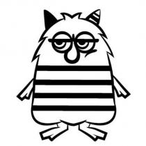 小魔怪娃娃圖
