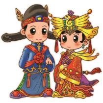 新人結婚圖