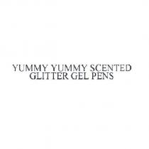 YUMMY YUMMY SCENTED GLITTER GEL PENS