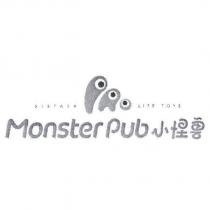 Monster Pub 小怪獸SISTALK LIFE TOYS 及圖