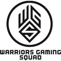 WARRIORS GAMING SQUAD and WGS with Circle Design