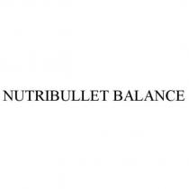 NUTRIBULLET BALANCE