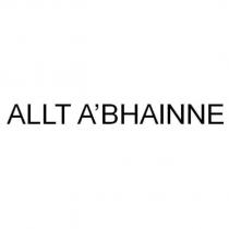 ALLT A'BHAINNE