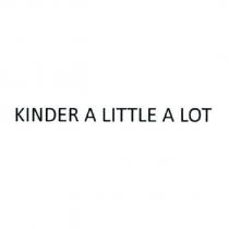 KINDER A LITTLE A LOT