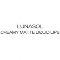 LUNASOL CREAMY MATTE LIQUID LIPS