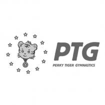 PTG PERKY TIGER GYMNASTICS 及圖