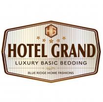 HOTEL GRAND LUXURY BASIC BEDDING BLUE RIDGE HOME FASHIONS 及圖