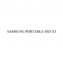 SAMSUNG PORTABLE SSD X5