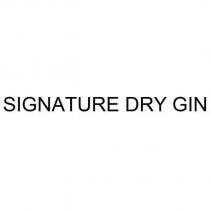 SIGNATURE DRY GIN