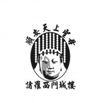 諸羅西門城樓 順安天上聖母及圖