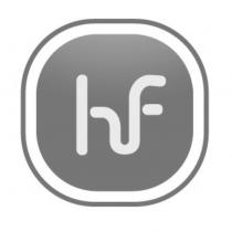hF 商標設計圖