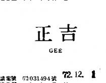 正吉 GEE 