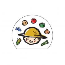 男孩及蔬菜圖