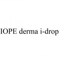 IOPE derma i-drop