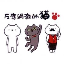 反應過激的貓及圖