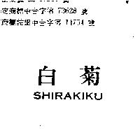 白菊 SHIRAKIKU 