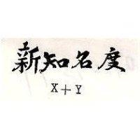 新知名度 X+Y