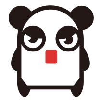 吐司熊貓圖