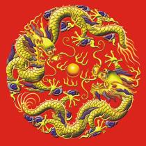 雙龍圖