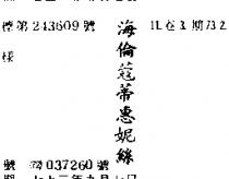 海倫蔻蒂惠妮絲 (HELENE CURTIS FINESSE IN CHINESE CHARACTE