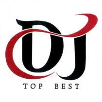 TOP BEST 、 DJ 設計字樣