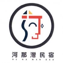 河那灣民宿及圖