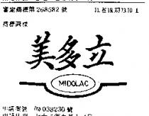 美多立 MIDOLAC 