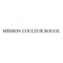 MISSION COULEUR ROUGE