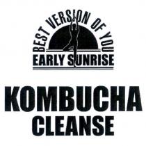 EARLY SUNRISE KOMBUCHA CLEANSE 及圖