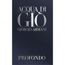 ACQUA DI GIO ’ GIORGIO ARMANI PROFONDO