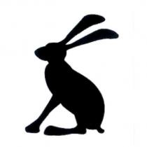 Lowered Ears Hare Logo