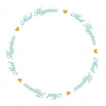 Meet Happiness 圓圈設計圖