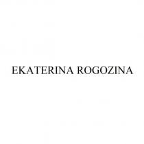 EKATERINA ROGOZINA