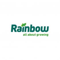Rainbow all about growing 設計字