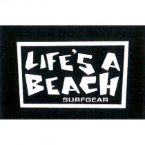 LIFE'S A BEACH 及圖