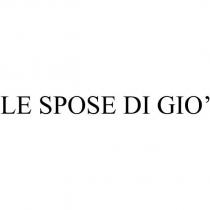 LE SPOSE DI GIO'